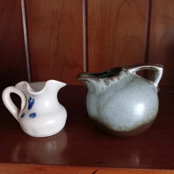 Handmade Multicolor Pottery Mini Vase Mixed Lot Mokiware Clay Ceramic - Picture 16 of 16